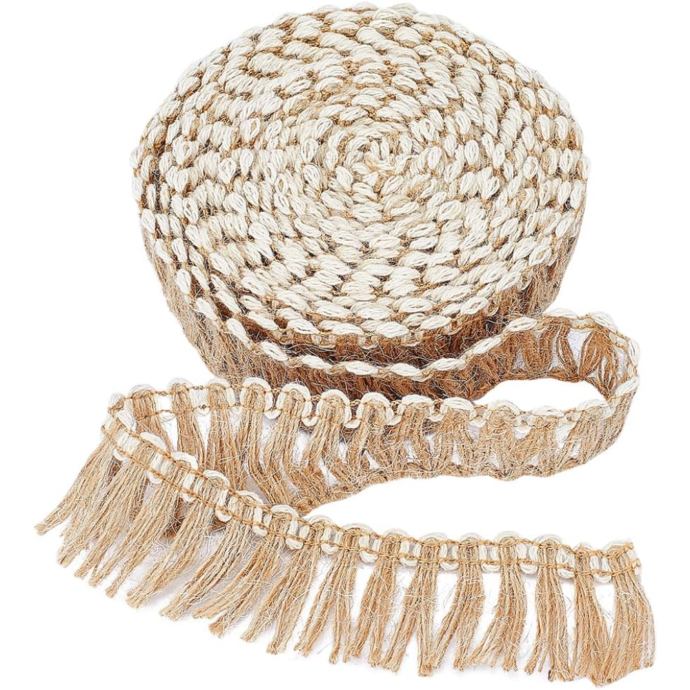 Fringe Ribbon Sewing - 5 Meters Burlap Fringe Tassel Ribbon