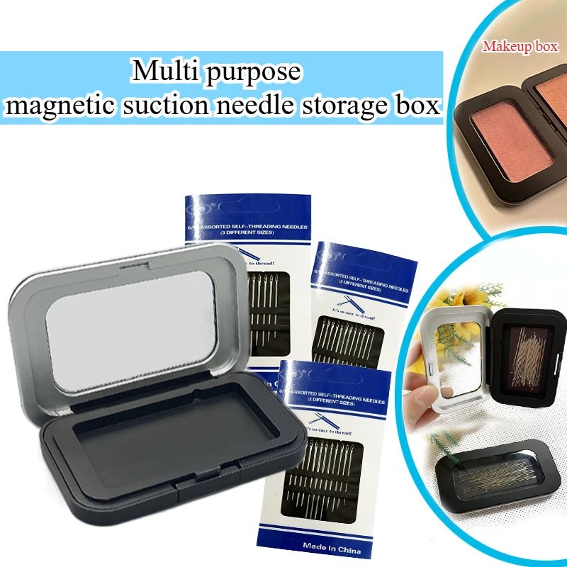 Craft Embellishment Storage - Magnetic Box Needle Suction Box Needle