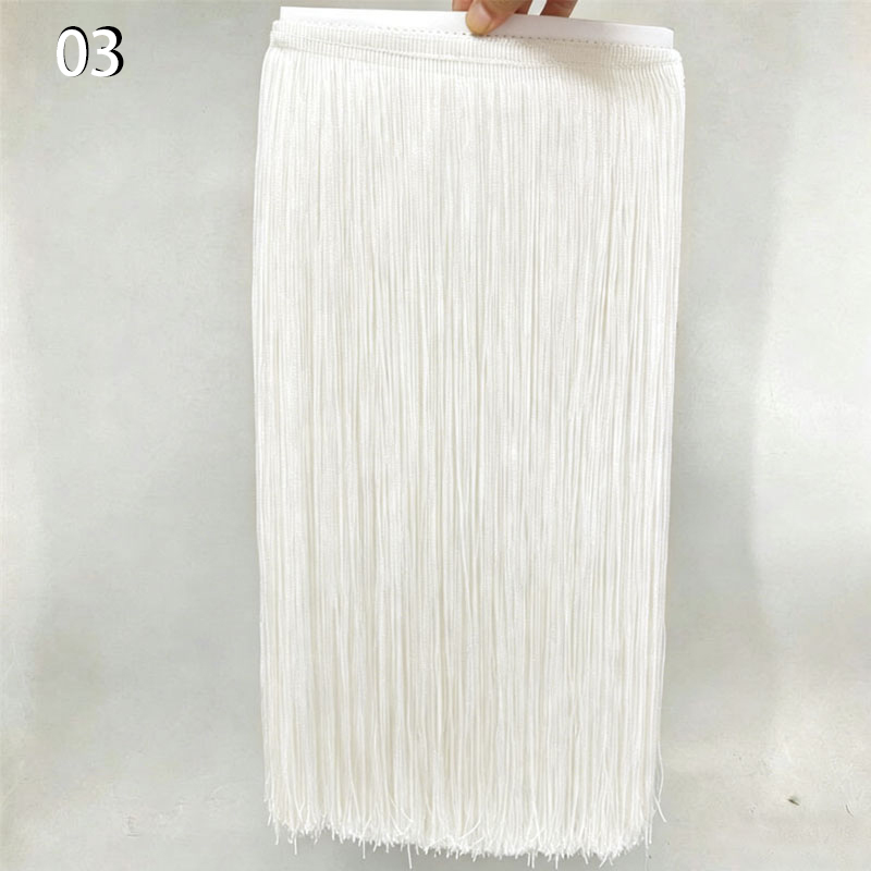 Beaded Trim Fringe - 1M 100cm Wide Lace Fringe Trim