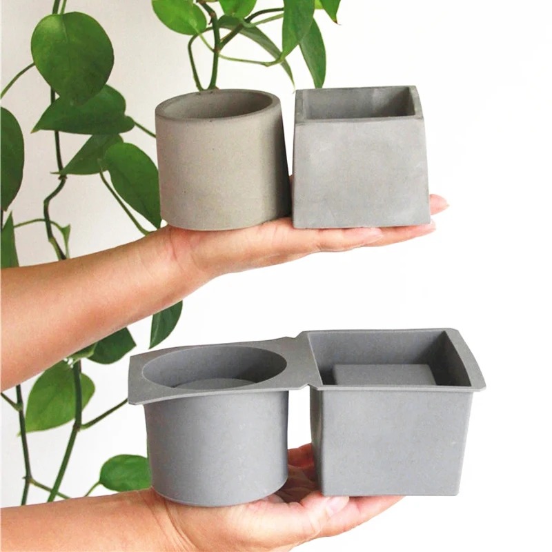 Craft Embellishment Storage - Flower Pot Silicone Mold For Diy