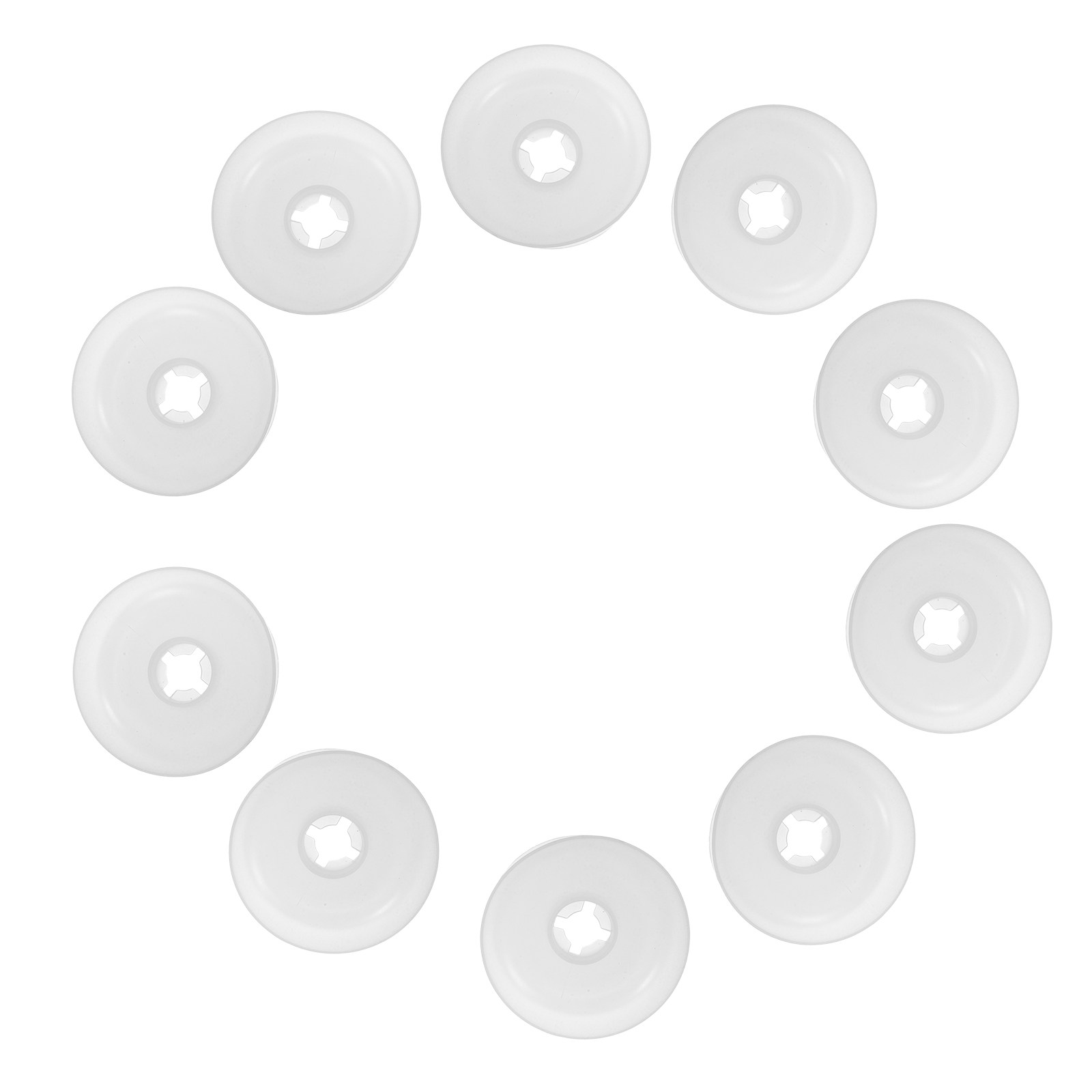 Embroidery Craft - 10Pcs Empty Plastic Thread Bobbins Cord