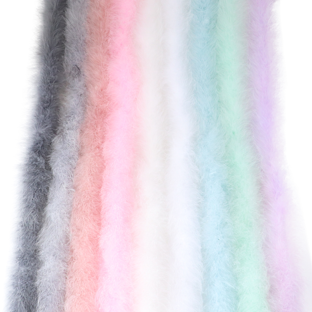 Feather Trim Marabou - 22g Turkey Marabou Feather Boa 2M