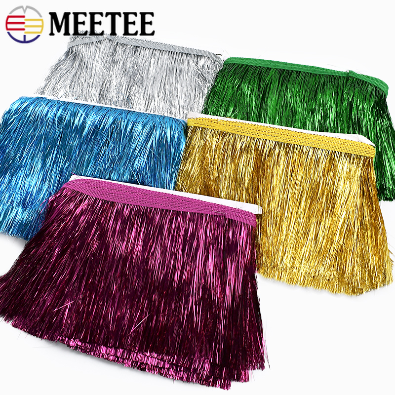 Fringe Ribbon Sewing - 10/15/20cm Gold Metallic Thread Tassel Sequin