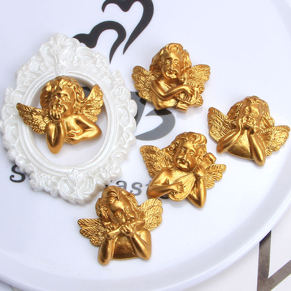 Craft Embellishment - 15pcs Resin Angel Accessories Craft DIY