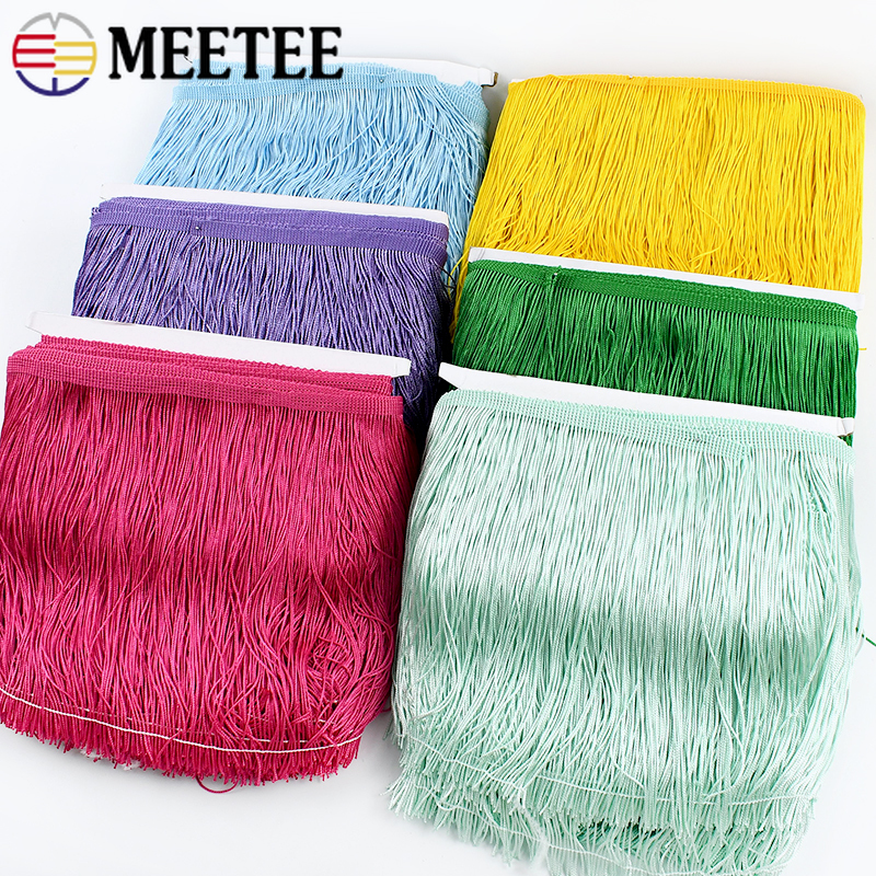 Fringe Ribbon Sewing - 10Y 10-30cm Tassel Fringes for Latin