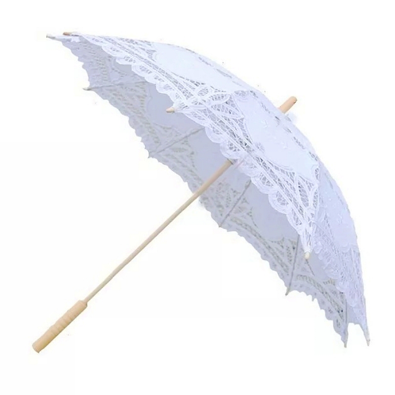 Embroidery Craft - New Vintage Lace Umbrella Handmade Embroidery