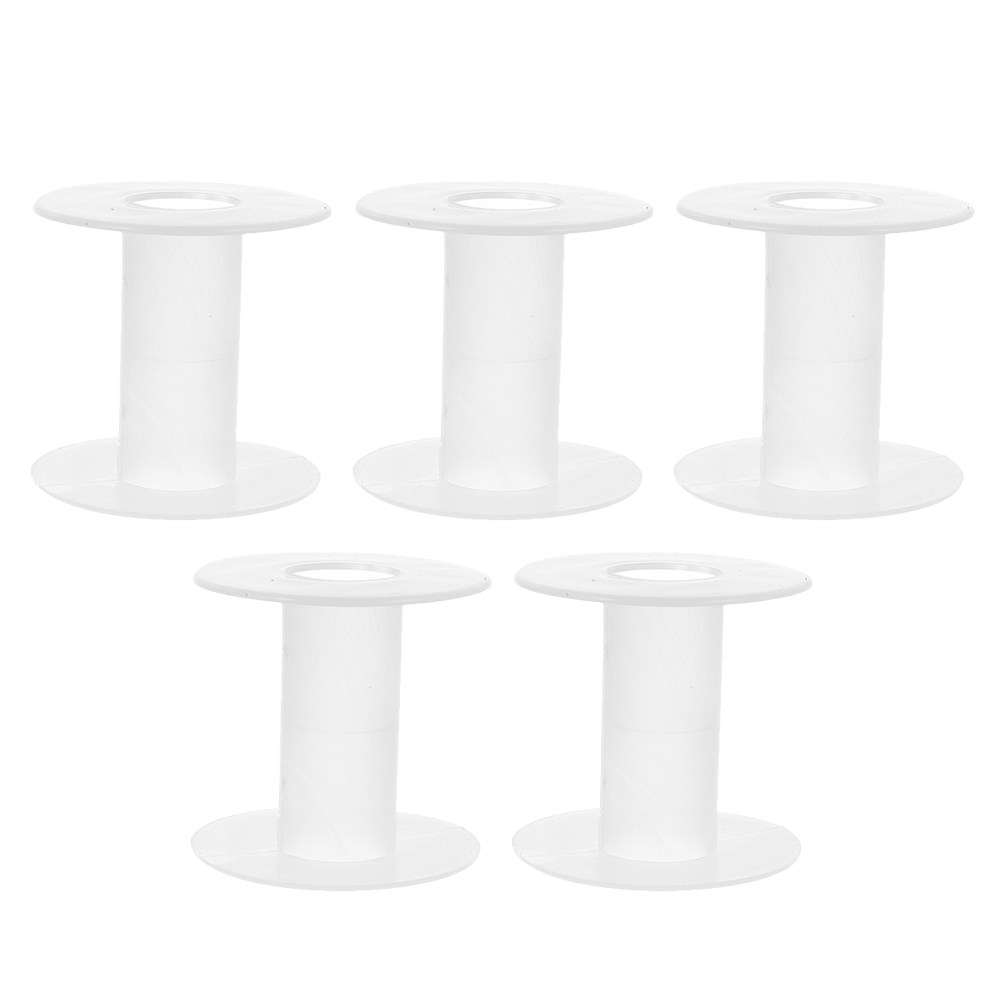 Embroidery Craft - 5Pcs Plastic Empty Thread Spools Wire