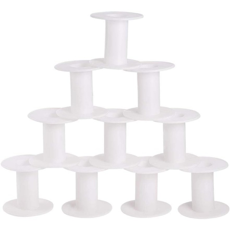 Organza Ribbon Spool - 20pcs Empty Plastic Spools 2 Inch