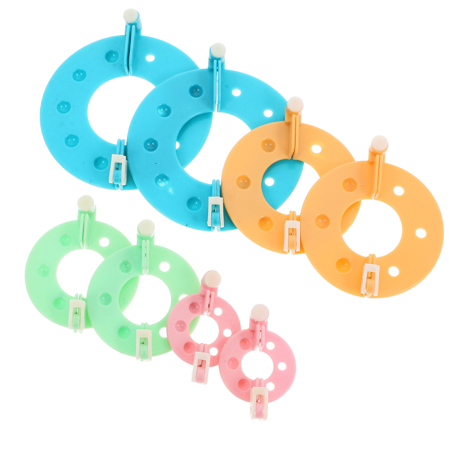 Pom Pom Maker Tool - 1Set Reusable Plastic Pompom Maker Kit