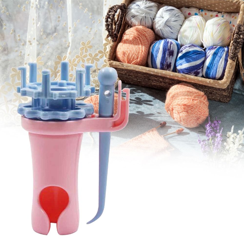 Pom Pom Maker Tool - DIY Craft Double Head Manual Spool