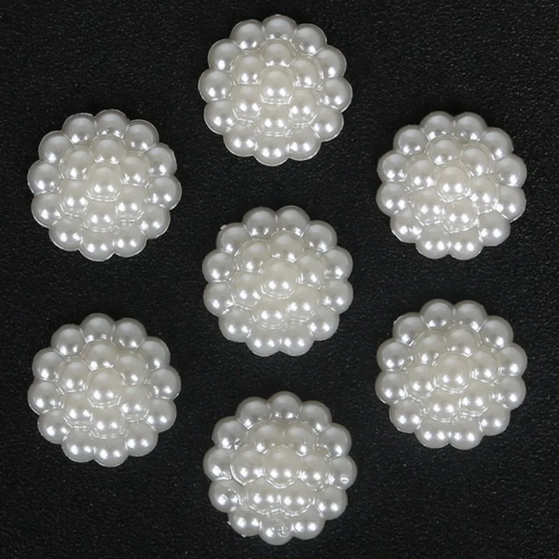 Embellishment Glue Craft - 80pcs/lot Flatback Pearl Christmas Craft Cardmaking