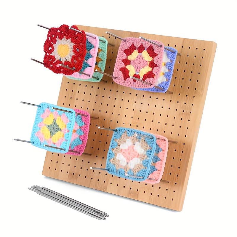 Pom Pom Maker Tool - Crochet Block Plate, Block Plate for