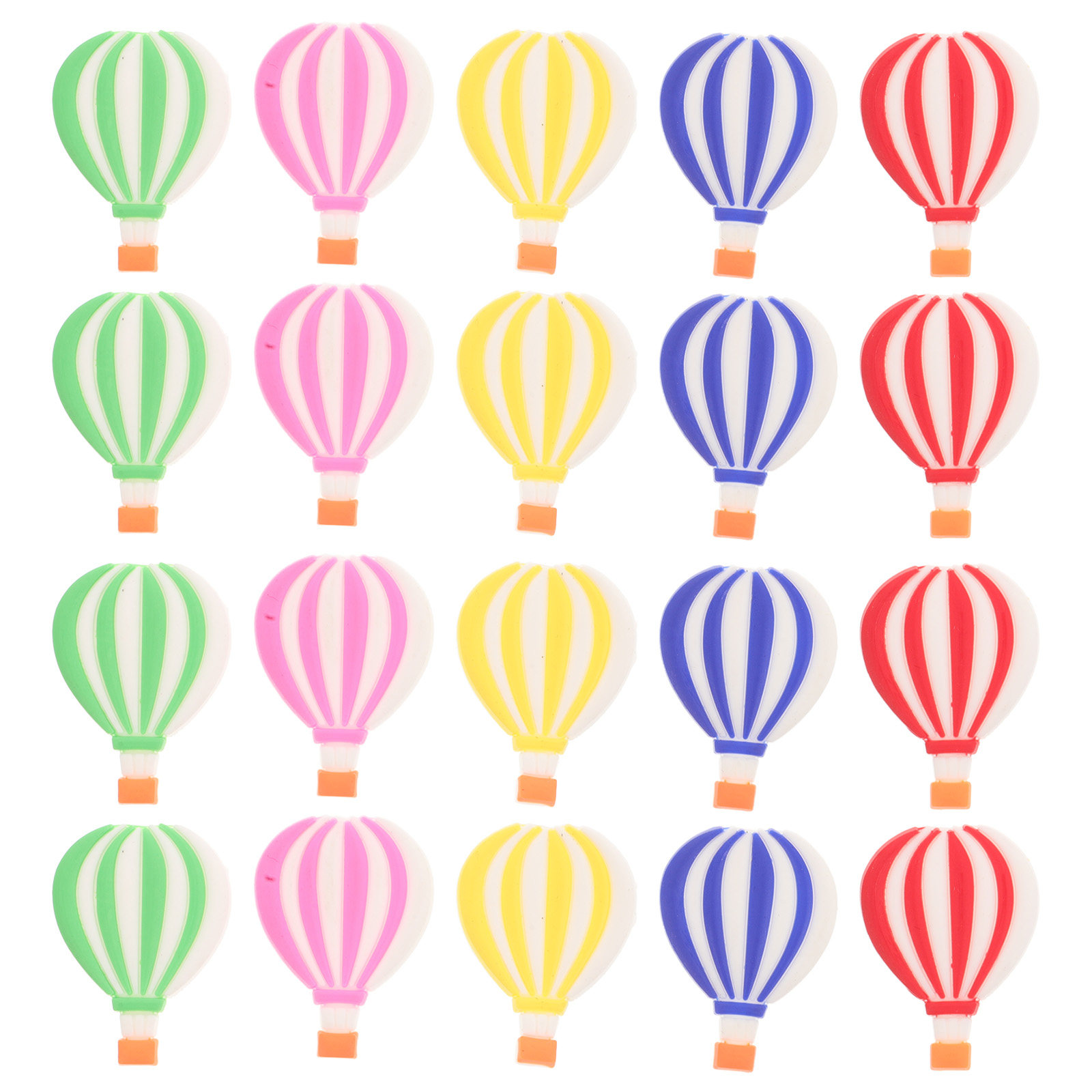 Craft Embellishment - 20Pcs Hot Air Balloon Phone Case