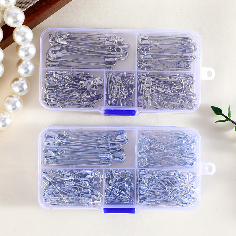 Silver Safety Pins Kit With St - Craft Embellishment Storage incelemesi ve fiyatı
