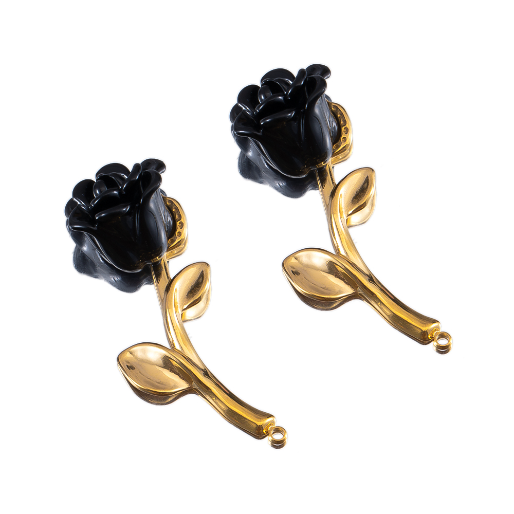 2pcs Stainless Steel Flower Cr - Embellishment Crafts incelemesi ve fiyatı