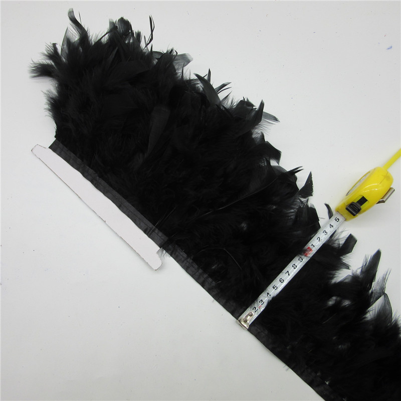 2 Yards Turkey Feather Trim Fl - Feather Trim Marabou incelemesi ve fiyatı