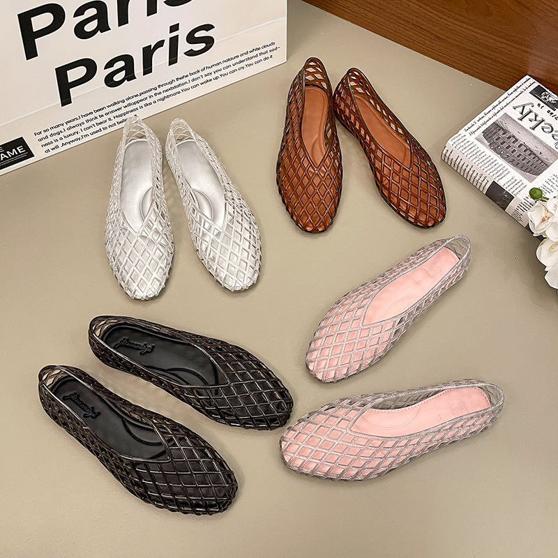omens Summer Flat Jelly Sandal - Crystal Mesh Fabric incelemesi ve fiyatı