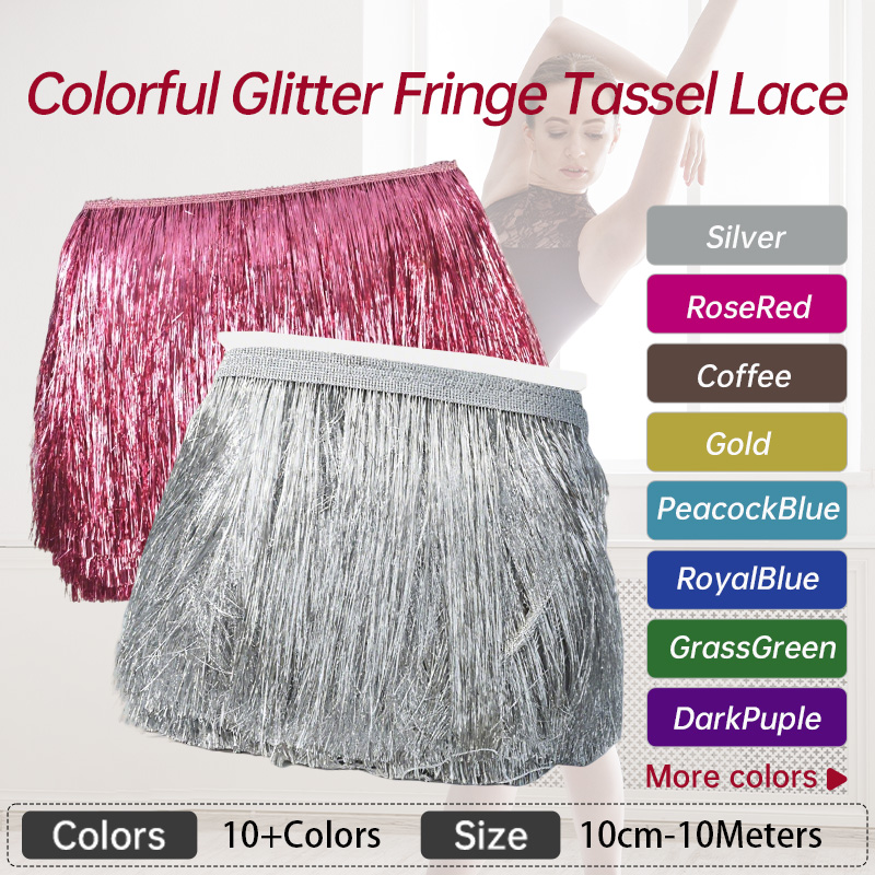 5/10Meters 10/15/20cm Sequin T - Fringe Ribbon Sewing incelemesi ve fiyatı