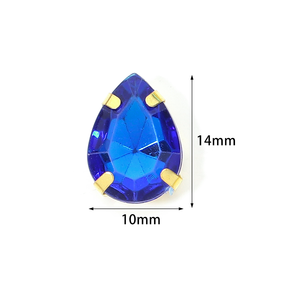 50pcs Colorful Sew-on Claw Rhi - Sew On Rhinestone incelemesi ve fiyatı