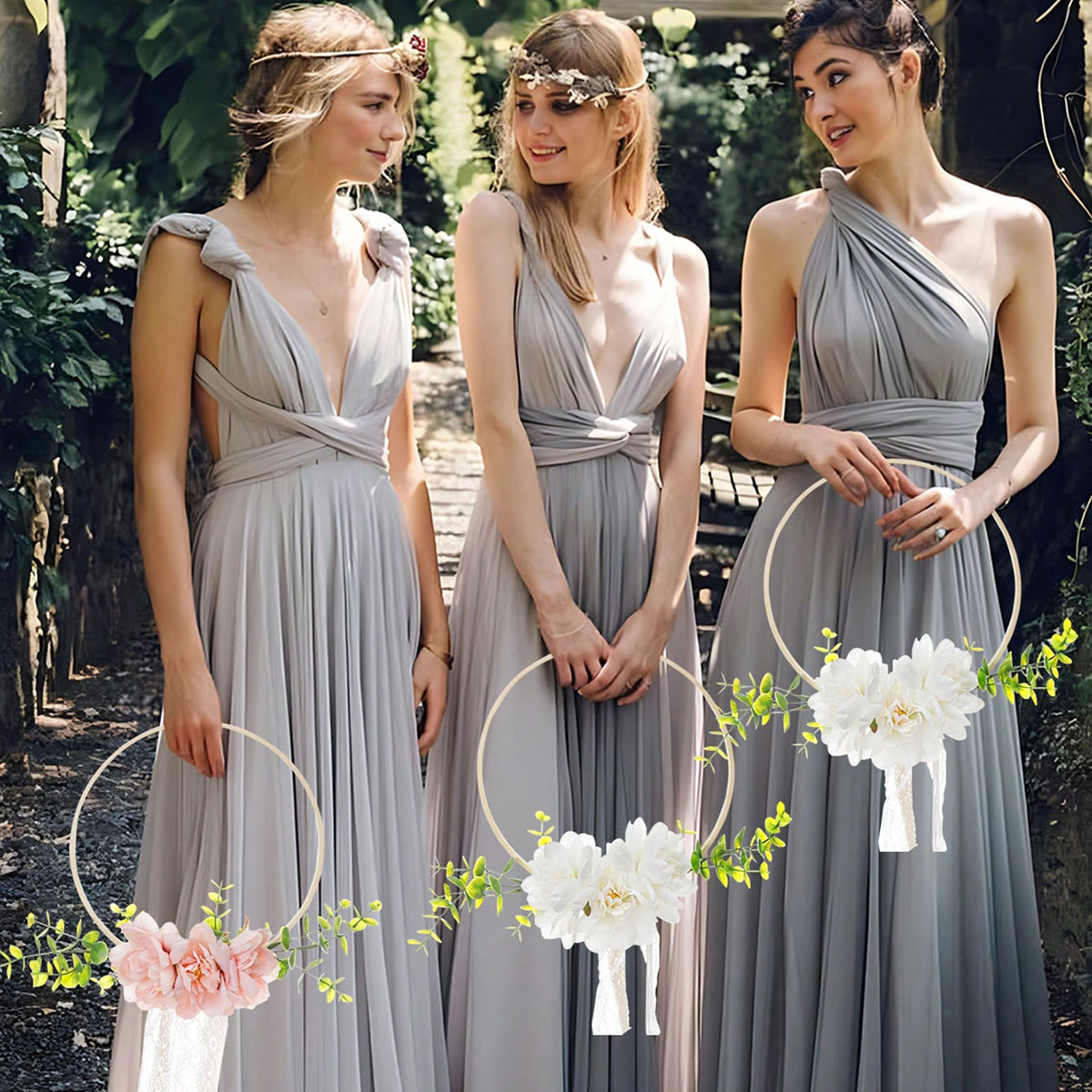 1Pc Wedding Round Bamboo Flowe - Tassel Fringe Trim incelemesi ve fiyatı