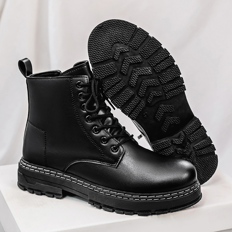 Men's 4-Season Black Patent Le - Guipure Lace Panel incelemesi ve fiyatı
