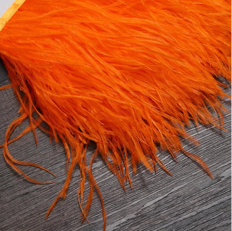 13-18CM 6M Ostrich Feather tri - Feather Trim Marabou incelemesi ve fiyatı