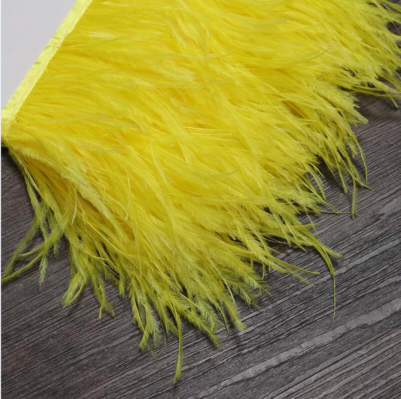 13-18CM 6M Ostrich Feather tri - Feather Trim Marabou incelemesi ve fiyatı