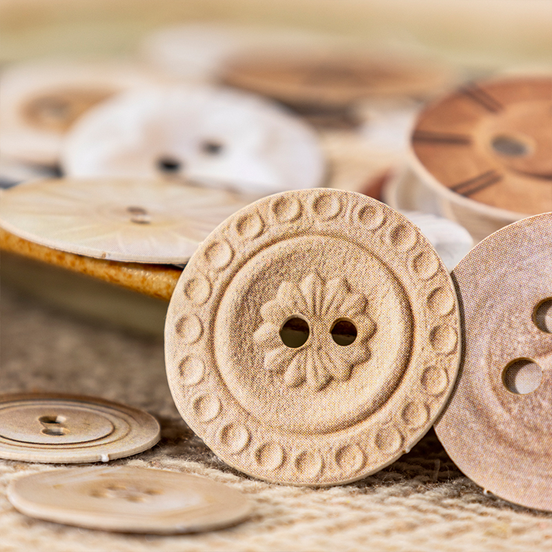 JIANQI 100 Sheets Button shape - Embellishments For Scrapbooking incelemesi ve fiyatı