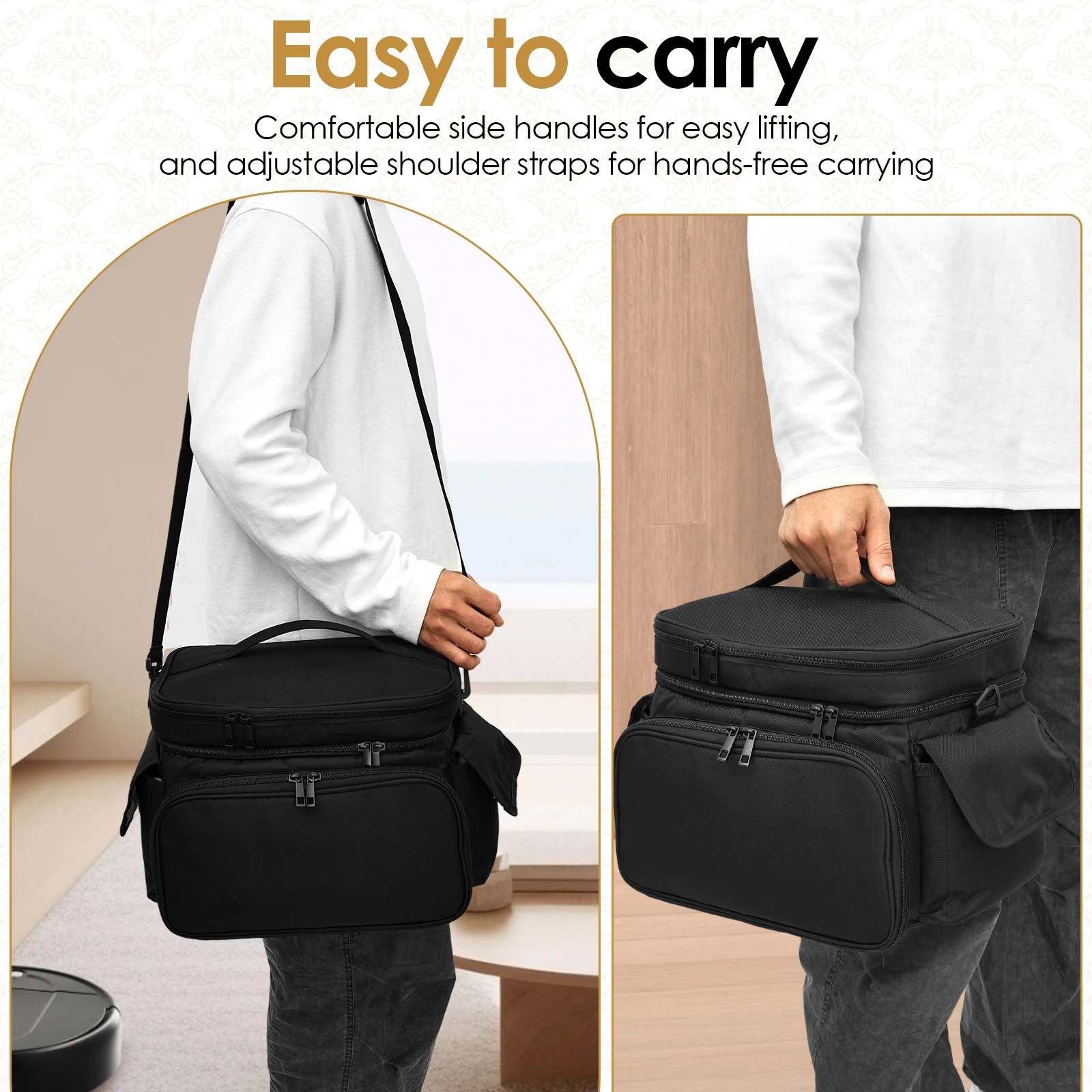 Large Sewing Bag Wool Knitting - Craft Embellishment Storage incelemesi ve fiyatı