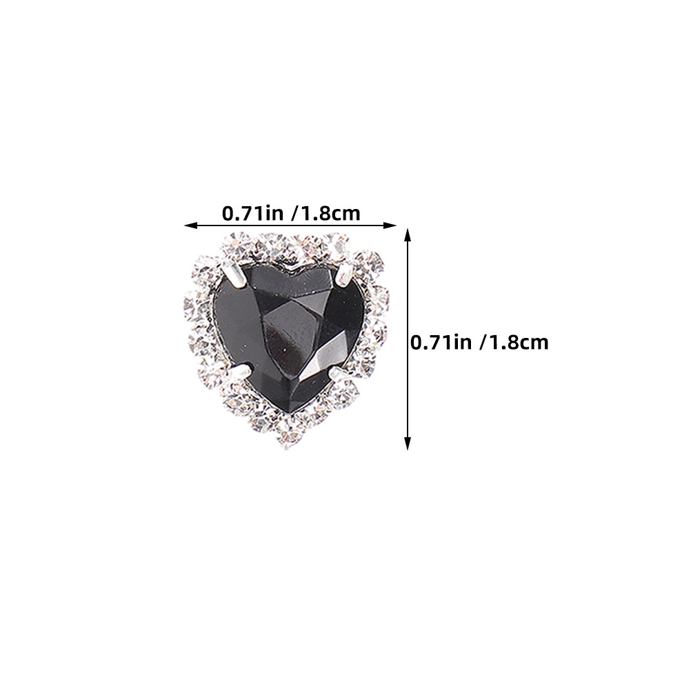 30Pcs Heart Rhinestones Sew-on - Sew On Rhinestone incelemesi ve fiyatı