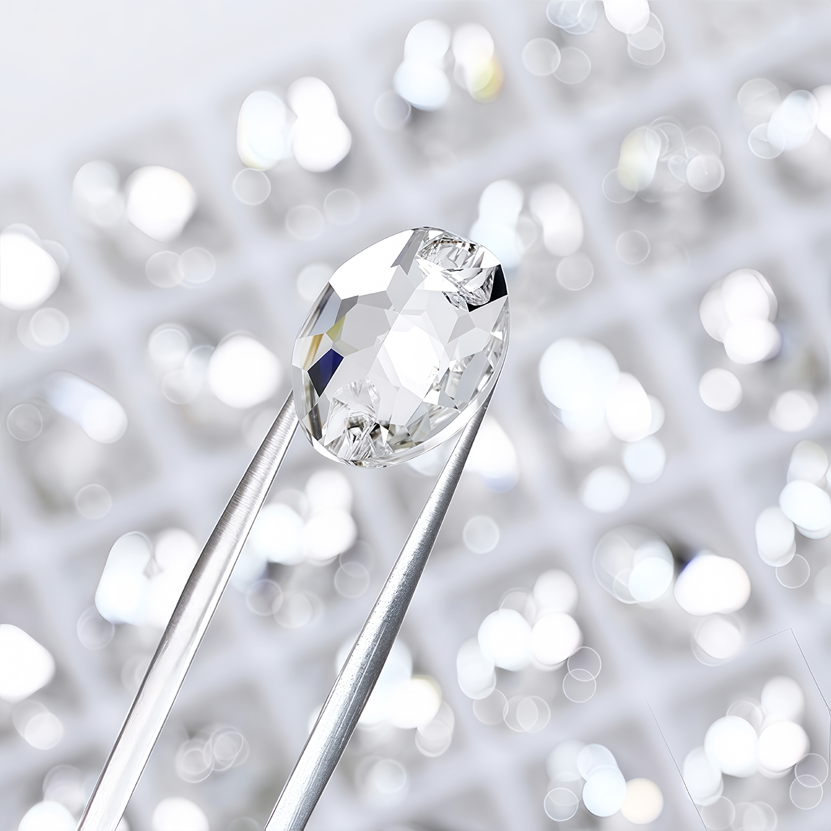 Oval Ellipse Crystal Clear Gla - Sew On Rhinestone incelemesi ve fiyatı