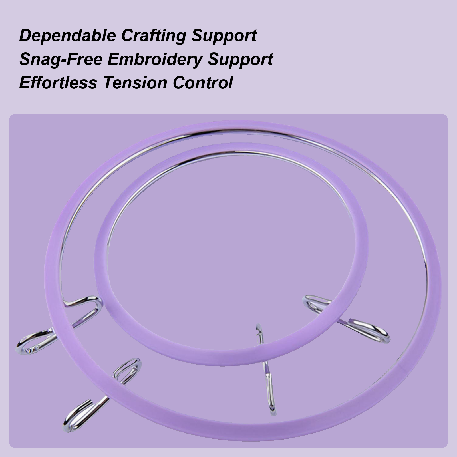Hoop For Cross Stitching Metal - Embroidery Craft incelemesi ve fiyatı