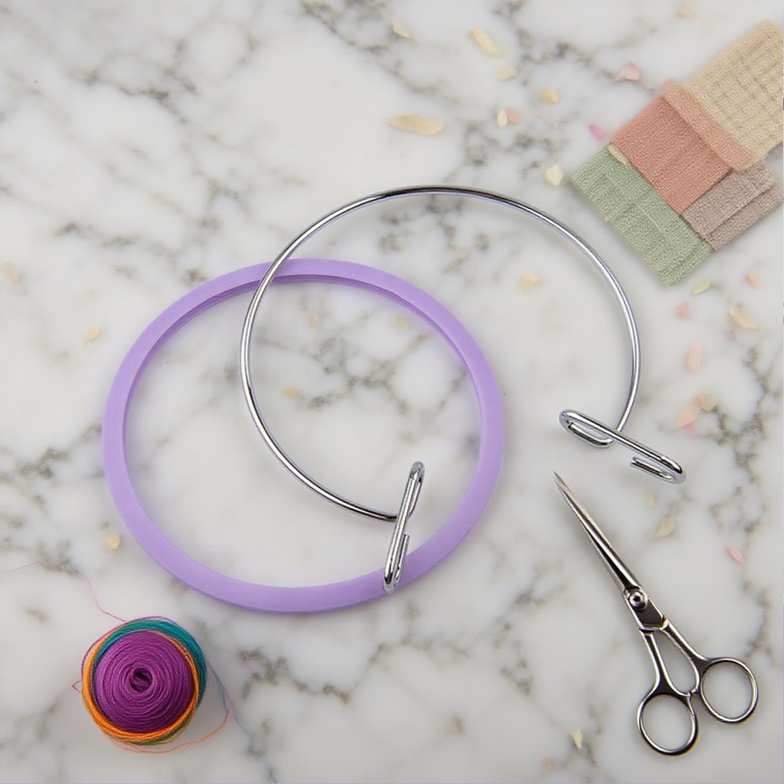 Hoop For Cross Stitching Metal - Embroidery Craft incelemesi ve fiyatı