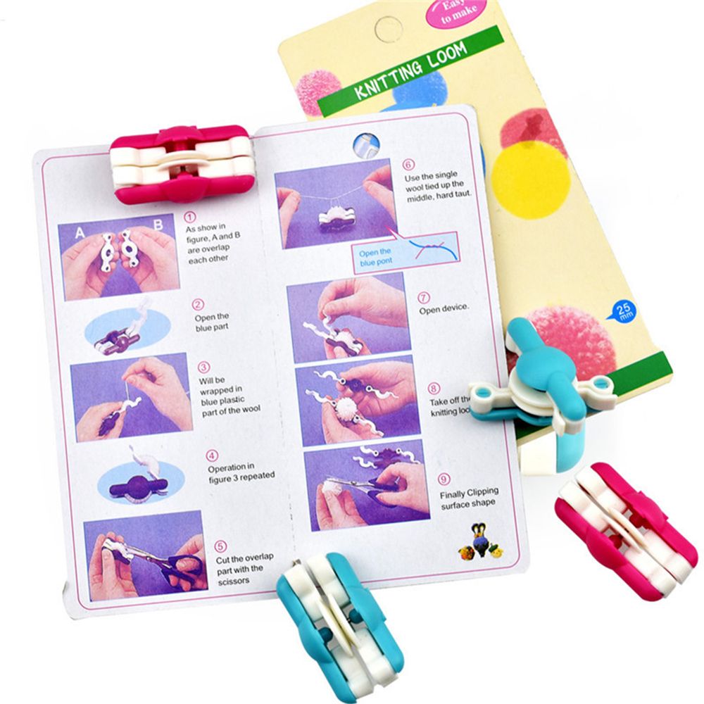 2pcs/lot Fashion Needle Craft  - Pom Pom Maker Tool incelemesi ve fiyatı