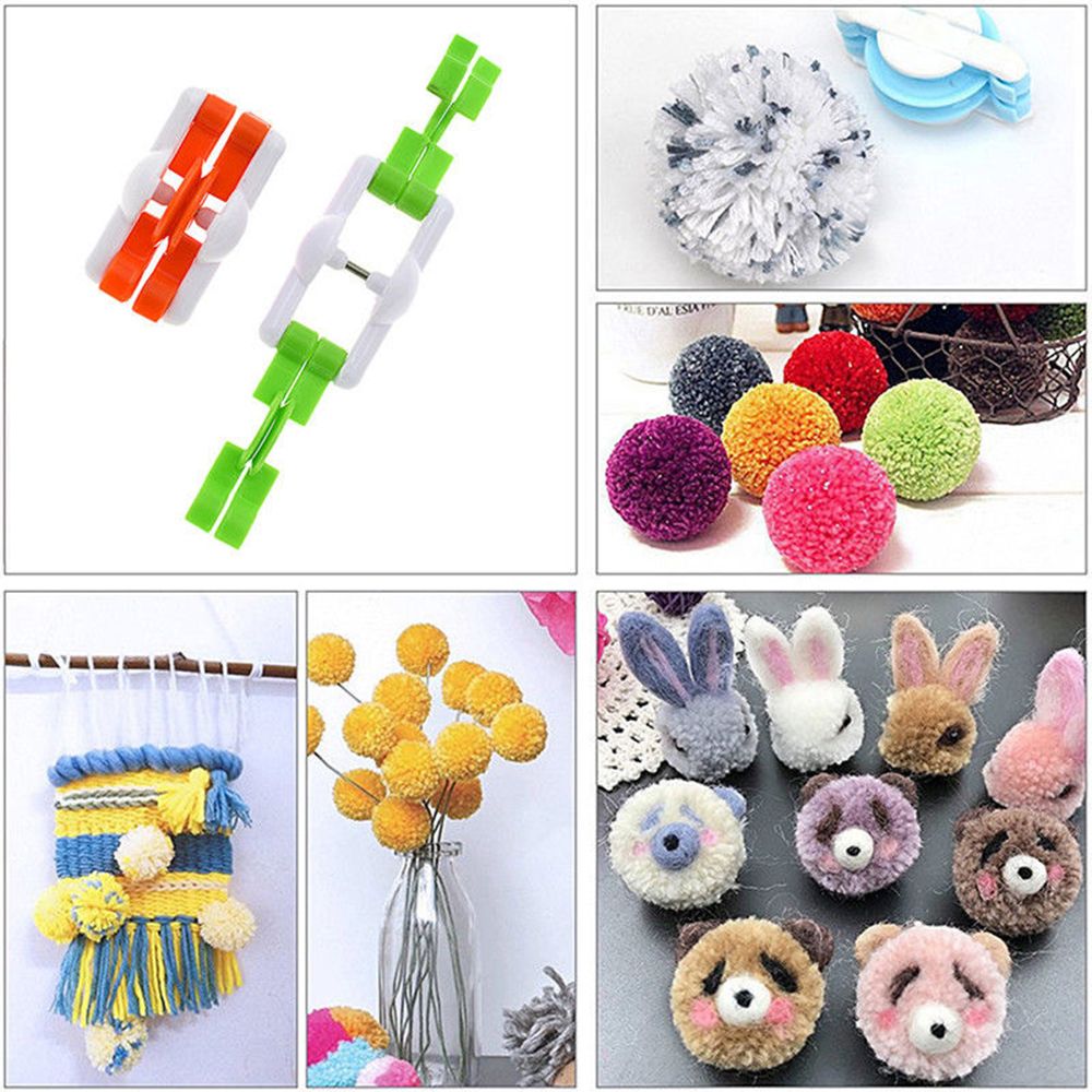 2pcs/lot Fashion Needle Craft  - Pom Pom Maker Tool incelemesi ve fiyatı