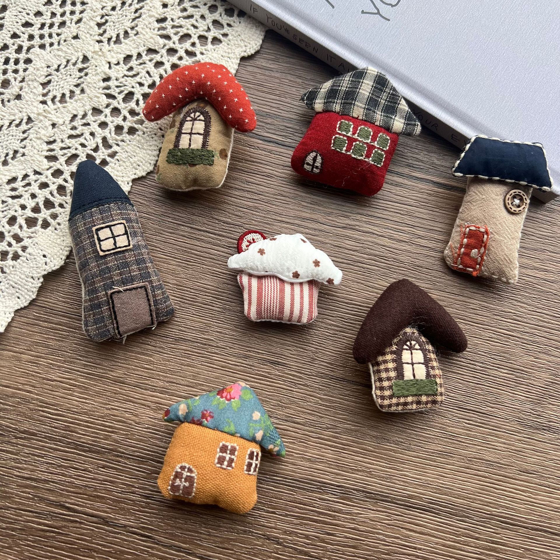 Stuffed Fabric Mushroom House  - Craft Embellishment incelemesi ve fiyatı