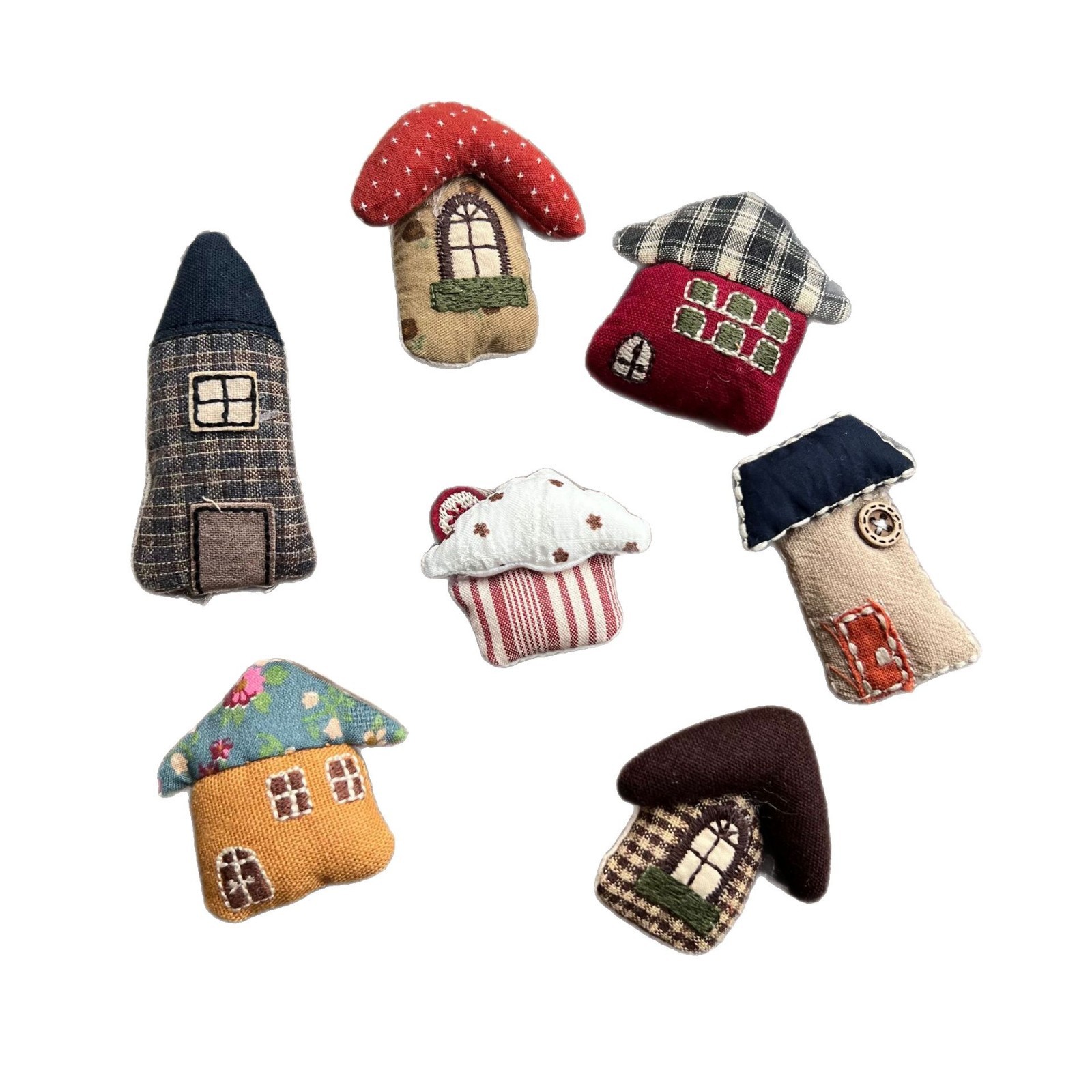 Stuffed Fabric Mushroom House  - Craft Embellishment incelemesi ve fiyatı