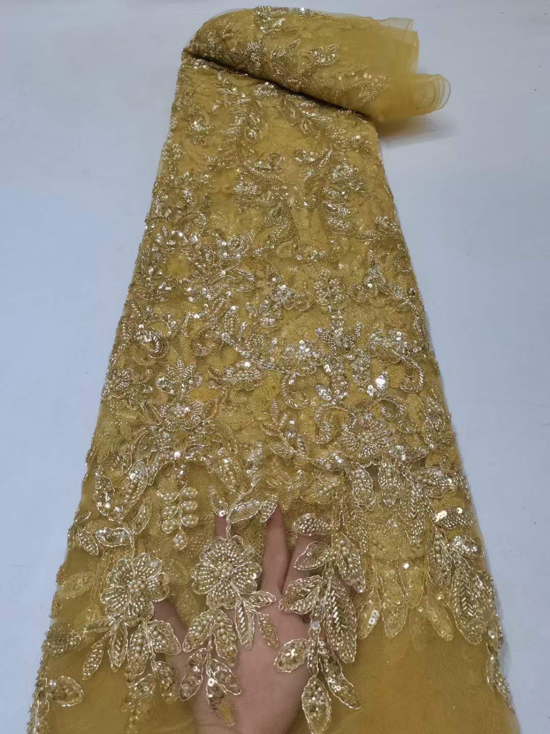 Custom Made Evening Party Gown - Crystal Mesh Fabric incelemesi ve fiyatı
