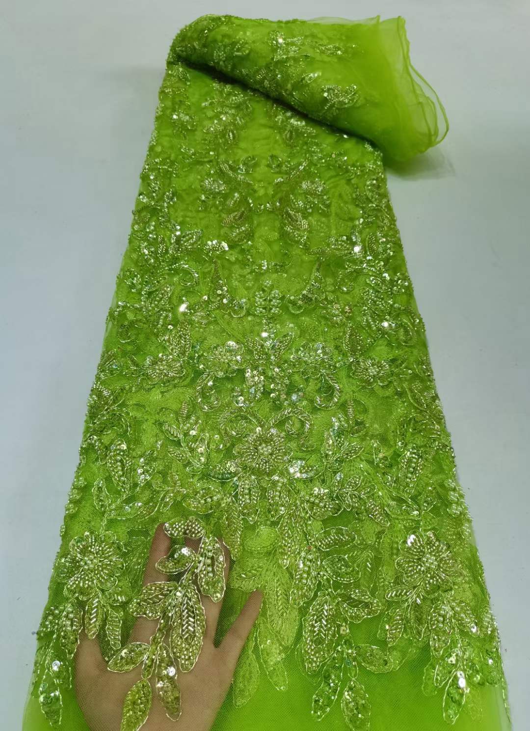 Custom Made Evening Party Gown - Crystal Mesh Fabric incelemesi ve fiyatı