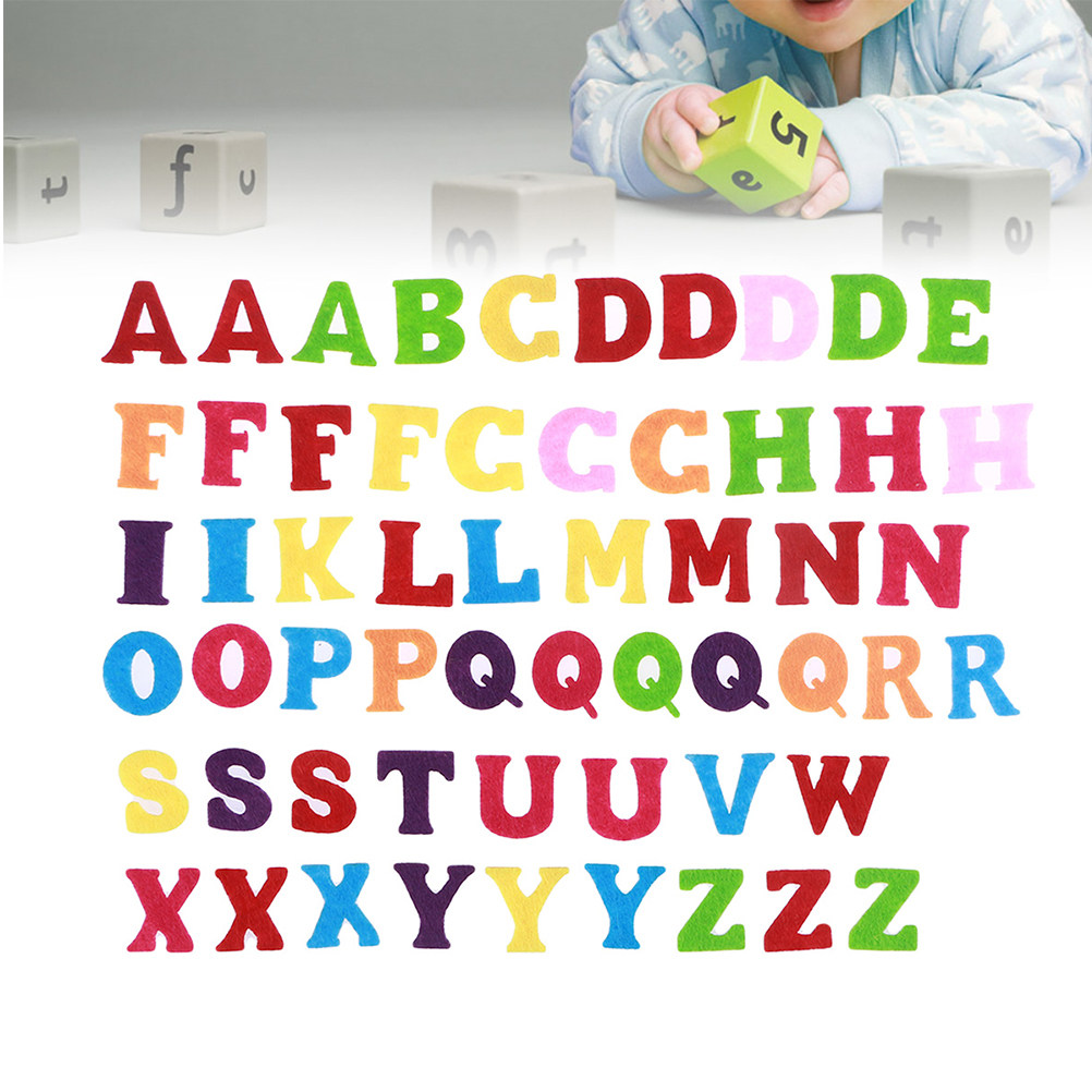 50Pcs Felt Alphabet Letters So - Embellishment Glue Craft incelemesi ve fiyatı
