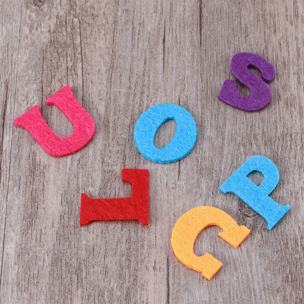 50Pcs Felt Alphabet Letters So - Embellishment Glue Craft incelemesi ve fiyatı