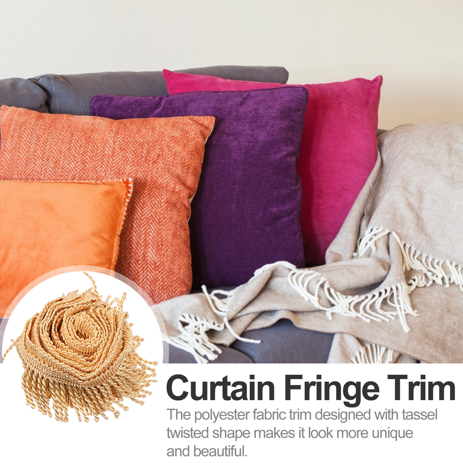 Curtain Bullion Fringe Trim Po - Tassel Fringe Trim incelemesi ve fiyatı