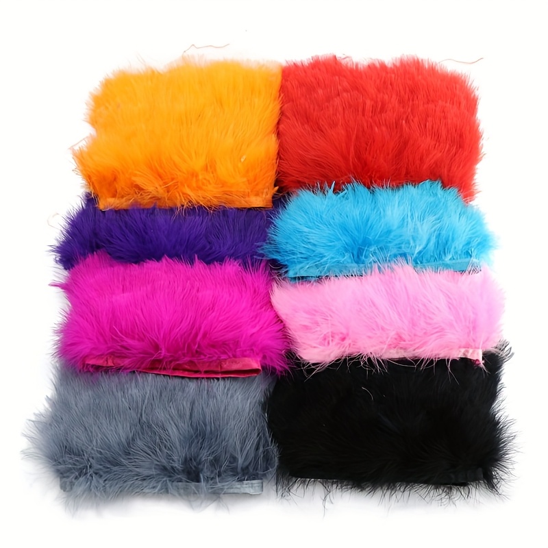 Fluffy Turkey Feathers Trim Fr - Feather Trim Marabou incelemesi ve fiyatı