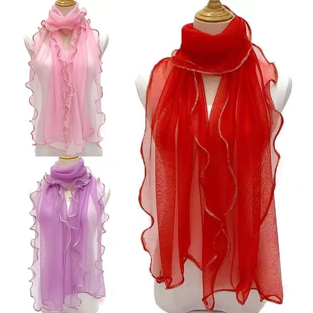 Lightweight Hijab Silk Shawl W - Tassel Fringe Trim incelemesi ve fiyatı