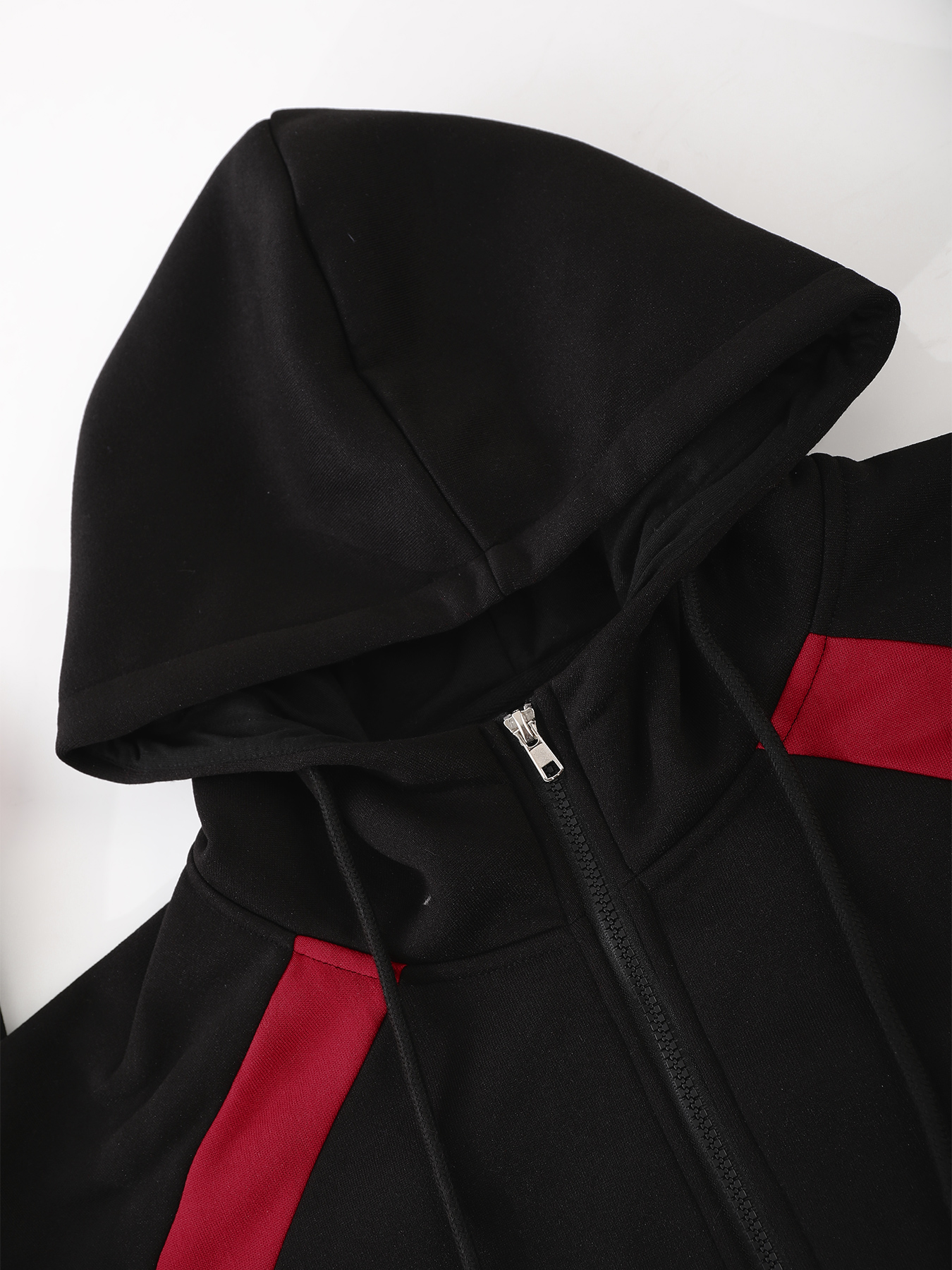 Men's Plus Size Black & Red Co - Embellish Knit incelemesi ve fiyatı