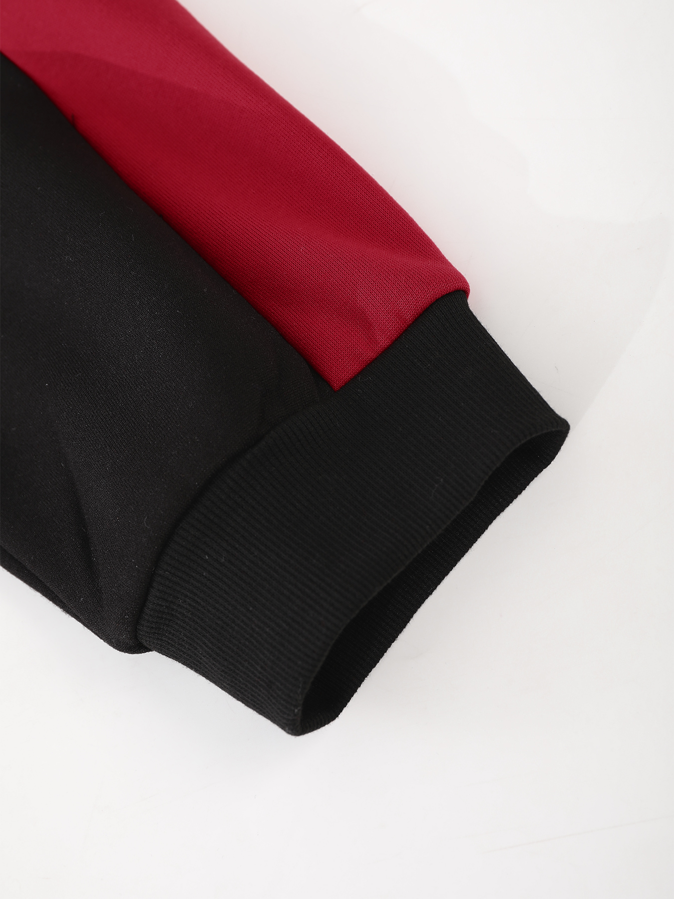 Men's Plus Size Black & Red Co - Embellish Knit incelemesi ve fiyatı