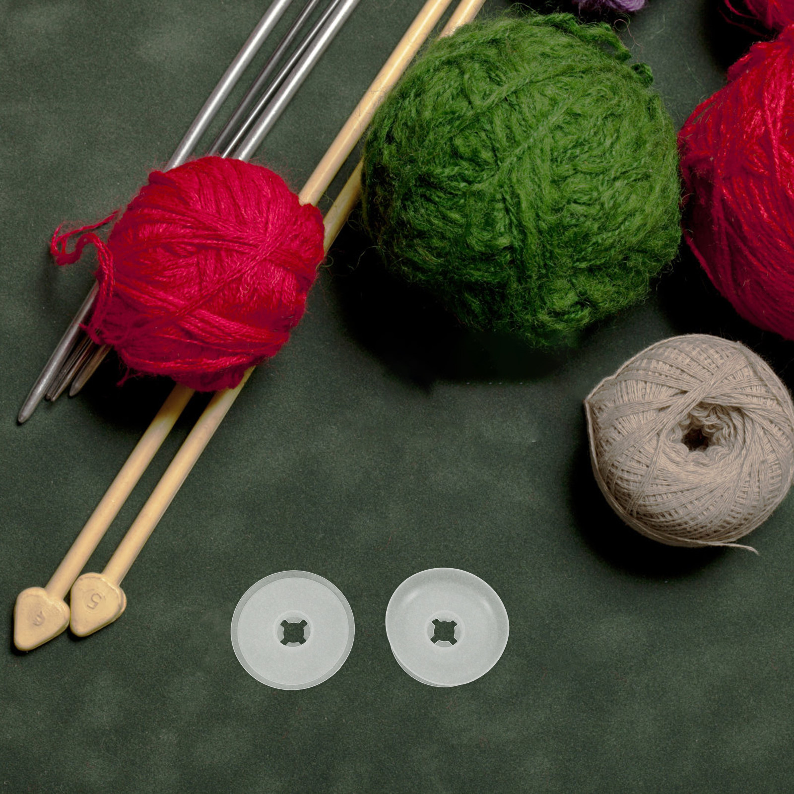 10Pcs Empty Plastic Thread Bob - Embroidery Craft incelemesi ve fiyatı
