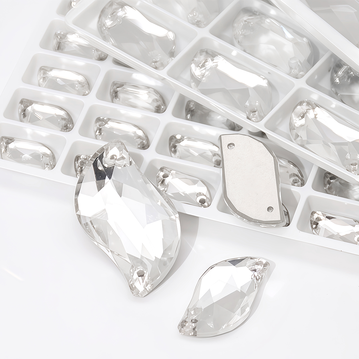 S Shape Sew On Rhinestone Crys - Sew On Rhinestone incelemesi ve fiyatı
