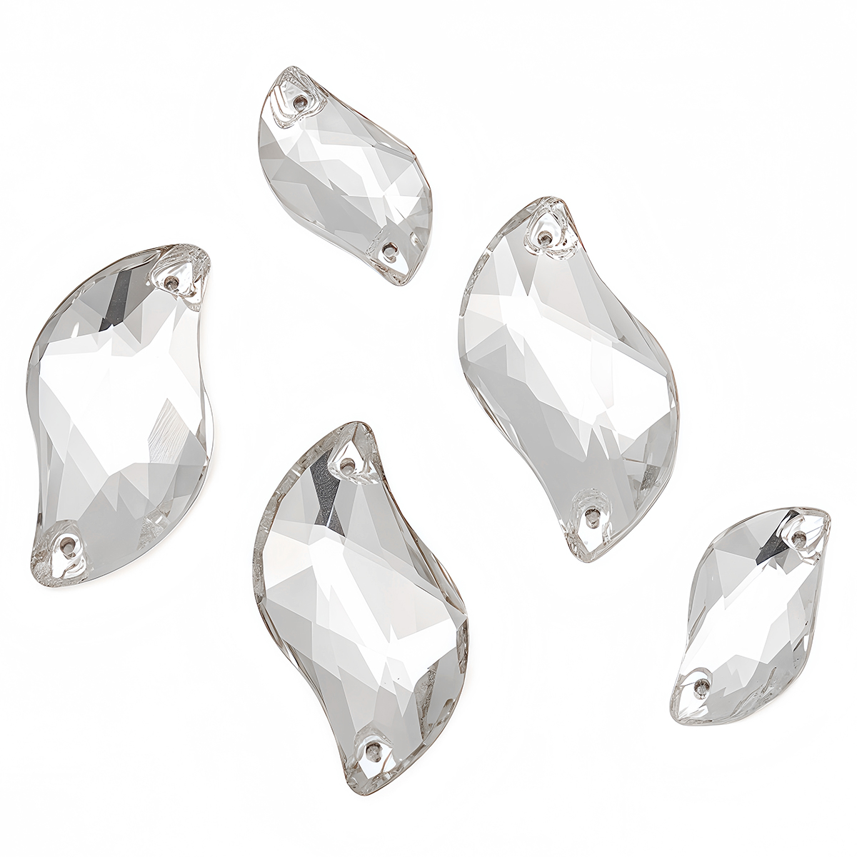 S Shape Sew On Rhinestone Crys - Sew On Rhinestone incelemesi ve fiyatı