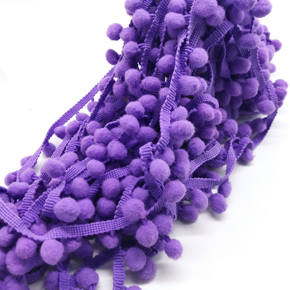 1-5yard Pom pom Fringe Lace Ri - Fringe Ribbon Sewing incelemesi ve fiyatı